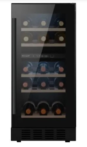 Встраиваемый винный шкаф Weissgauff WWCI-26 DB DualZone