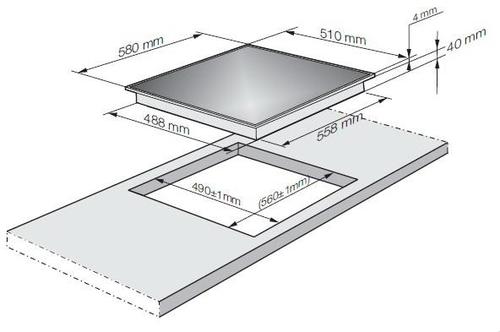 Электрическая варочная панель Zigmund Shtain CNS 259.60 WX